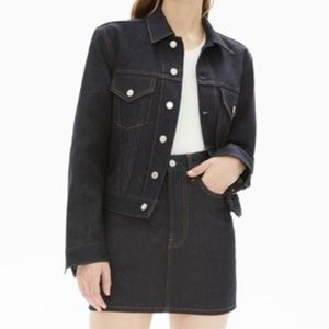 Helmut Lang Denim Mini Skirt